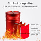 Universal Portable Car Metal Trash Rubbish Bin Ashtray, Universal Black, Universal Red