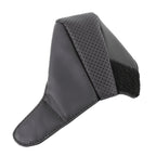 Universal Nonslip Breathable Genuine Leather Car Gear Shift Knob Cover