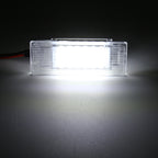 2 PCS LED Car DC 12V 1.5W 6000K 100LM Door Lights 18LEDs SMD-3014 Lamps for BMW F10, For BMW F10