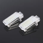 2 PCS LED Car DC 12V 1.5W Door Lights Lamps for Audi / Volkswagen, For Audi / Volkswagen (White Light), For Audi / Volkswagen (Blue Light), For Audi / Volkswagen (Red Light)