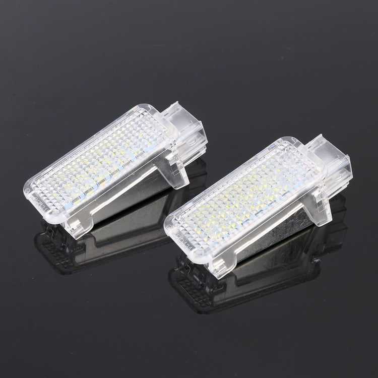 2 PCS LED Car DC 12V 1.5W Door Lights Lamps for Audi / Volkswagen, For Audi / Volkswagen (White Light), For Audi / Volkswagen (Blue Light), For Audi / Volkswagen (Red Light)