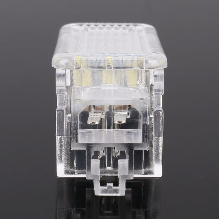 2 PCS LED Car DC 12V 1.5W Door Lights Lamps for Audi / Volkswagen, For Audi / Volkswagen (White Light), For Audi / Volkswagen (Blue Light), For Audi / Volkswagen (Red Light)