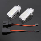 2 PCS LED Car DC 12V 1.5W Door Lights Lamps for Audi / Volkswagen, For Audi / Volkswagen (White Light), For Audi / Volkswagen (Blue Light), For Audi / Volkswagen (Red Light)