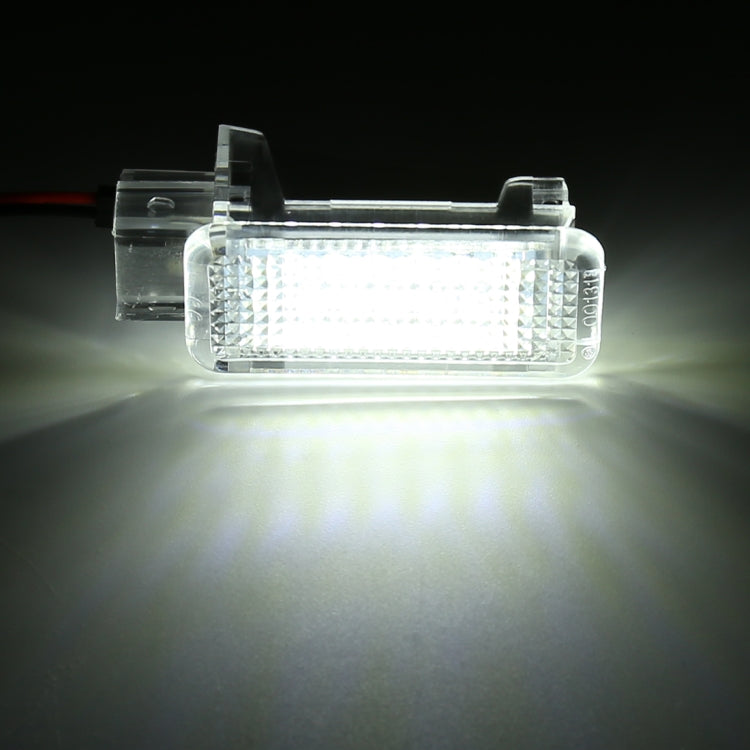 2 PCS LED Car DC 12V 1.5W Door Lights Lamps for Audi / Volkswagen, For Audi / Volkswagen (White Light), For Audi / Volkswagen (Blue Light), For Audi / Volkswagen (Red Light)
