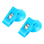 2 PCS Car Windshield Multi-functional Suction Cup Clip, Random Color Delivery, Suction Cup Clip