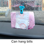 2 PCS Car Windshield Multi-functional Suction Cup Clip, Random Color Delivery, Suction Cup Clip