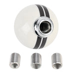 Universal Vehicle Ball Shape Modified Resin Shifter Manual 6-Speed Left-R Gear Shift Knob