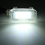 2 PCS LED Car DC 12V 1.5W 6000K 100LM Door Lights Lamps 18LEDs SMD-3528 Lamps for Mercedes Benz, For Mercedes Benz