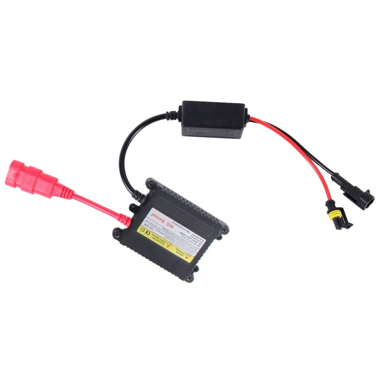 2PCS 35W HB4/9006 2800 LM Slim HID Xenon Light with 2 Alloy HID Ballast, High Intensity Discharge Lamp, Color Temperature: 6000K, 9006