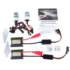 2PCS 35W HB4/9006 2800 LM Slim HID Xenon Light with 2 Alloy HID Ballast, High Intensity Discharge Lamp, Color Temperature: 6000K, 9006