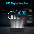 M10 3.5 inch Universal Car OBD2 HUD Vehicle-mounted Head Up Display, M10(Blue), M10(Yellow)
