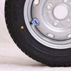 4 PCS Plastic Plated Dice Shape Universal Tire Valve Stem Cap, Dice Shape  6, Dice Shape 6