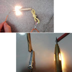 CNJB-85016 Pure Copper Circuit Tester and Electrical Voltage Detector Pen Set With Crocodile Clip 6-24V, Wire Length: 60cm, Pure Copper Circuit Tester