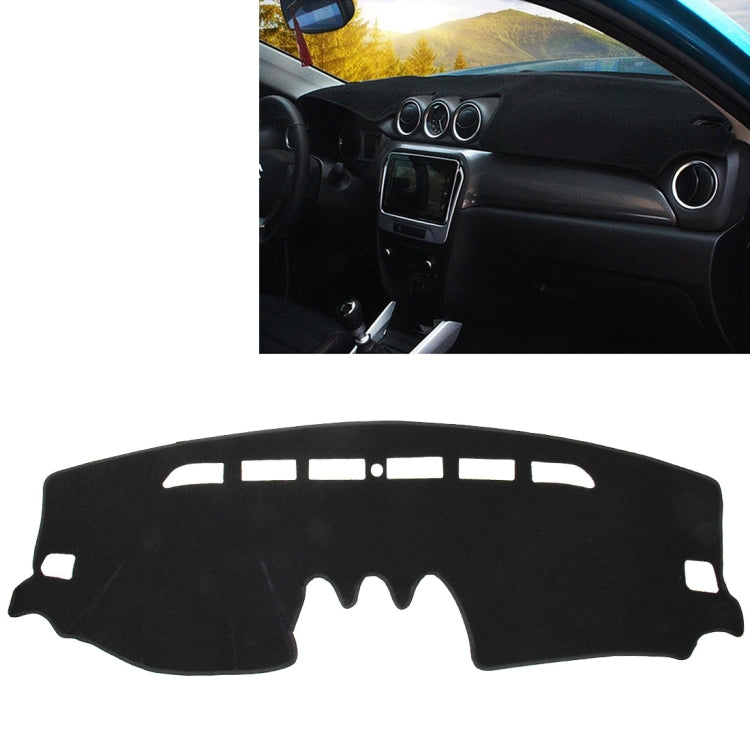 Left-hand Drive Dark Mat Car Dashboard Cover Car Light Pad Instrument Panel Sunscreen for New Vitra (Please note the model and year), For New Vitra
