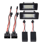 2 PCS 2W 120 LM Car License Plate Light with 24 SMD-3528 Lamps for Audi,Volkswagen, DC 12V, For Audi,Volkswagen
