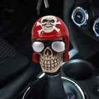 Glasses Skull Shaped Universal Vehicle Car Shifter Cover Manual Automatic Gear Shift Knob, Skull Head Shape 12