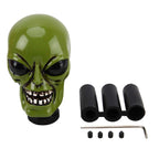 Alien Shaped Universal Vehicle Car Shifter Cover Manual Automatic Aluminum Gear Shift Knob, Skull Head Shape 11