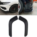 2 PCS Universal Fit Car Front Bumper Spoiler Lip Splitter Diffuser SUV ABS Front Shovel, Length: 62cm, Length: 62cm