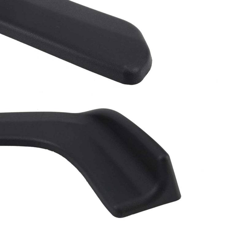 2 PCS Universal Fit Car Front Bumper Spoiler Lip Splitter Diffuser SUV ABS Front Shovel, Length: 62cm, Length: 62cm