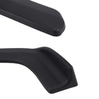 2 PCS Universal Fit Car Front Bumper Spoiler Lip Splitter Diffuser SUV ABS Front Shovel, Length: 62cm, Length: 62cm