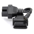 12 Pin to 16 Pin OBDII Diagnostic Cable for Mitsubishi, For Mitsubishi
