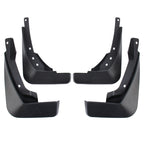 4 PCS Car Auto Semi-Rigid PVC Splash Flaps Mudguards Fender Guard for Audi A4L 2016 Version, For 2016 A4L