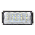 2 PCS License Plate Light with 18  SMD-3528 Lamps for BMW E46 2D M3,2004-2006,2W 120LM,6000K, DC12V (White Light), For BMW E46 2D M3