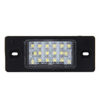 2 PCS License Plate Light with 18  SMD-3528 Lamps for Volkswagen Touareg 2003-2010  ,Prosche  Cayenne 2002-2010,2W 120LM, DC12V (White Light), For Volkswagen ,Prosche