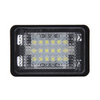 2 PCS License Plate Light with 18  SMD-3528 Lamps for Mercedes-Benz GLK X204 ,2W 120LM, DC12V (White Light), For Benz GLK X204