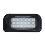 2 PCS License Plate Light with 18  SMD-3528 Lamps for Mercedes-Benz  W203 4D ,2W 120LM 6000K, DC12V,with Canbus (White Light), For Benz W203 4D
