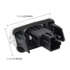 2 PCS License Plate Light with 18  SMD-3528 Lamps for Toyota,2W 120LM,6000K, DC12V(White Light), For Toyota1