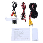 656x492 Effective Pixel NTSC 60HZ CMOS II Waterproof Car Rear View Backup Camera With 4 LED Lamps for Megane 2011 Version, For Megane 2011 Version