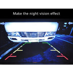 656x492 Effective Pixel NTSC 60HZ CMOS II Waterproof Car Rear View Backup Camera With 4 LED Lamps for Megane 2011 Version, For Megane 2011 Version