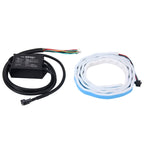 1.2m Car Auto Waterproof Universal Rear Colorful Flowing Light Tail Box Lights Red Light Brake Light Yellow Light Turn Signal Light LED Lamp Strip Tail Decoration, DC 9-30V, 1.2m