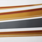 5 PCS SUV Body Decorative Strip Brand Car Streamline Shining Sticker for Toyota Prado4000 2011 Version, For 2011 Version Prado 4000