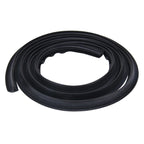 1.5m Car Instrument Desk Decorative Strip Rubber Chrome Decoration Strip  Seal, 1.5m