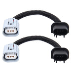 2 PCS H13  Car HID Xenon Headlight Male to Female Conversion Cable with Ceramic Adapter Socket, 9004/9007