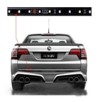 1.5m Pickup Truck 5W White DRL Light + Red Brake Light with 80 SMD-2835-LED Lamps, DC 12-24V, 1.5m with 80 SMD-2835-LED Lamps