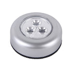 Car Universal Interior LED Stick Touch Lamp, 4 LEDs（Black）, 3 LEDs（White）