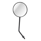 2 PCS Motorcycle Universal ABS Shell Metal Holder Rear VIew Mirror for JH70 JC70 CG125, JH70 JC70 CG125