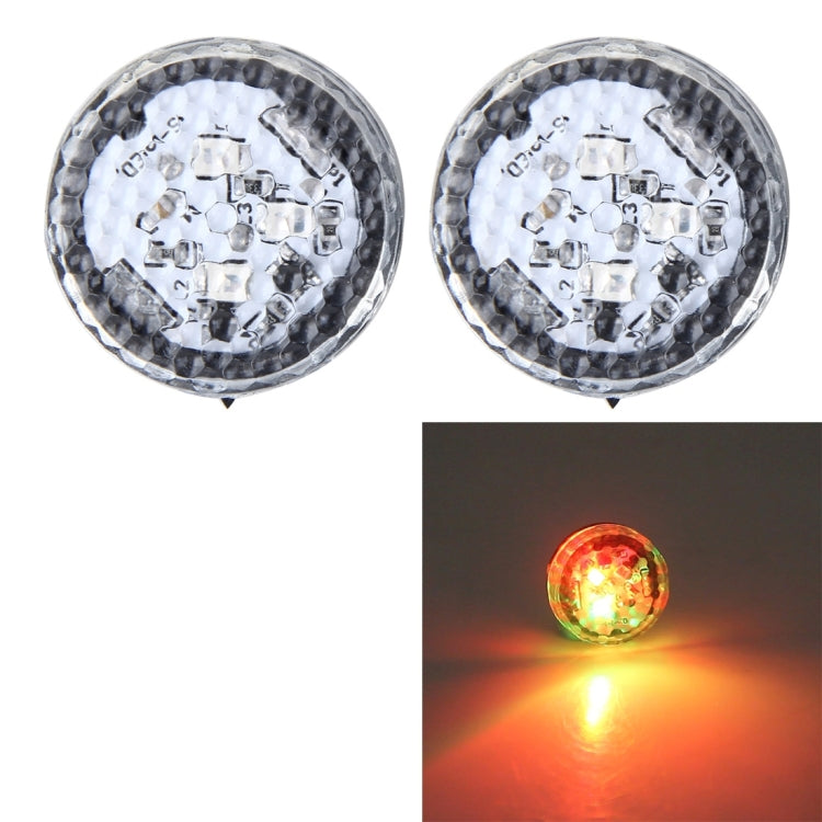 2 PCS Car Door Anti-collision Warning Strobe Light (Red Light), Yellow Light, Red Light, Blue Light, Colorful Light