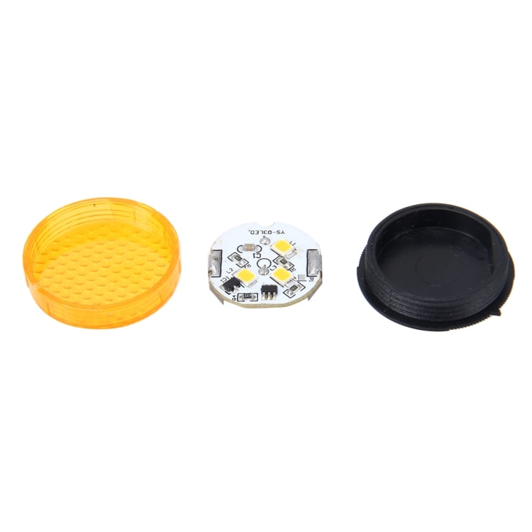 2 PCS Car Door Anti-collision Warning Strobe Light (Red Light), Yellow Light, Red Light, Blue Light, Colorful Light