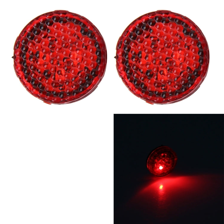 2 PCS Car Door Anti-collision Warning Strobe Light (Red Light), Yellow Light, Red Light, Blue Light, Colorful Light