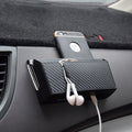 Car EVA Carrying Organizer Storage Double-layer Sticker Bag for Phone Coin Key and Other Small Items(Big Size), Big Size