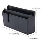 Car EVA Carrying Organizer Storage Double-layer Sticker Bag for Phone Coin Key and Other Small Items(Big Size), Big Size