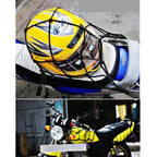 Motorcycle Nylon Fix Net with 6 Hooks, Size:30×30cm, Nylon Fix Net