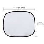6 in 1 Summer Accessories Coated Silver Car Sun Shade Cloth Set, 6 in 1