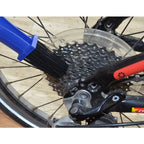 Motorcycle Bike Nylon Chain Cleaning Brush, Blue