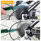 CYLION Multifunctional Quick Wash Brushes Tool kits Chain Cleaner for Bicycle, 5