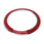 Car Aluminum Steering Wheel Decoration Ring with Diamonds For BMW, For BMW with Diamonds